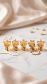 شب تاپ خرس قهوه ای کد 20006